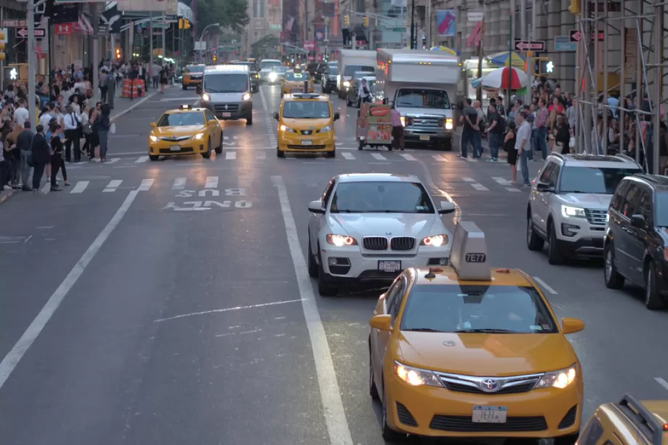 Pedestrians and Cars